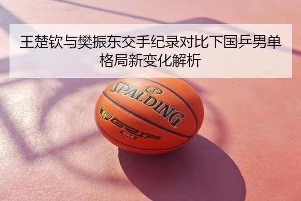 王楚钦与樊振东交手纪录对比下国乒男单格局新变化解析